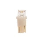 Автолампа T10W (W2,1x9,5d) 1 LED CONCAVE WHITE 6000K 10лм   12V MEGAPOWER /10 /100 M-10312W