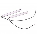 Дневные ходовые огни DAY LIGHT 1 COB MEGA 140х18мм плоские (2шт) MEGAPOWER M-25695