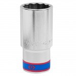 Головка торцевая глубокая двенадцатигранная 3/4, 30 мм KING TONY 623030M