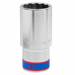 Головка торцевая глубокая двенадцатигранная 3/4, 30 мм KING TONY 623030M