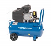 Компрессор поршневой 220 В, ресивер 50 л, 240 л/мин NORDBERG NCE50/241