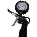 Пистолет для накачки шин с аналоговым манометром 63 мм, 8 бар OPT-PI1020