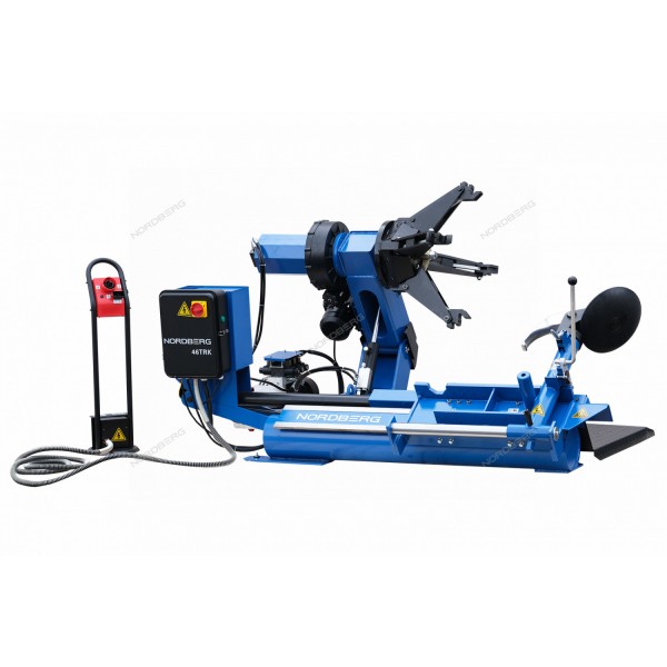 Станок шиномонтажный 380V для грузовых машин, зажимы 14-26", синий NORDBERG 46TRK(B)