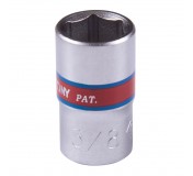 Головка торцевая стандартная шестигранная 1/4, 3/8, дюймовая KING TONY 233512S