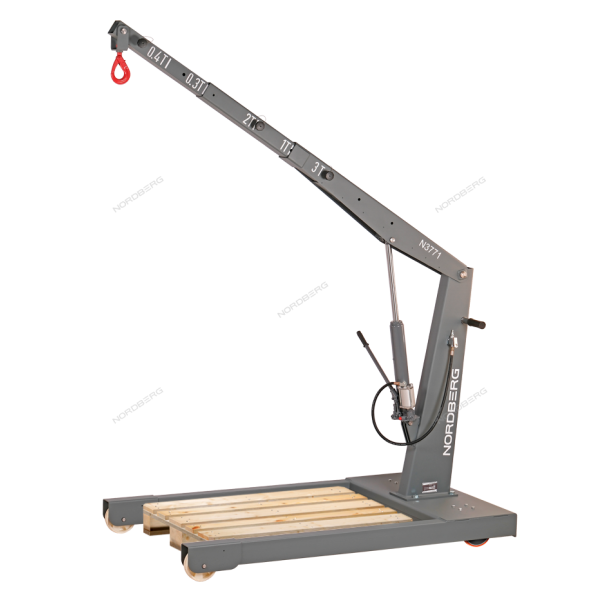 Кран пневмогидравлический грузовой, усиленный, 3 т, NORDBERG N3771