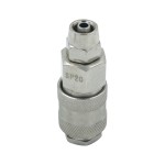 Соединение быстросъемное пневматическое с обжимным креплением под шланг 8 мм OPT-720SPA