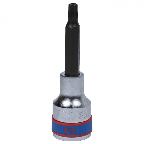 Насадка (бита) торцевая 1/2, Torx, T30, L = 80 мм, с отверстием KING TONY 403730