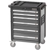 Тележка инструментальная, 6 выдвижных ящиков, серая NORDBERG T6N(G)