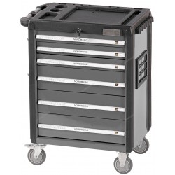 Тележка инструментальная, 6 выдвижных ящиков, серая NORDBERG T6N(G)