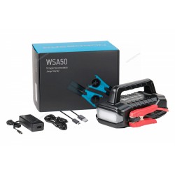 Устройство пусковое портативное 5/9/12/24V, емкость 56 Aч, WSA50