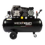 Масляный поршневой компрессор с ременным приводом:400 л/мин, 9 бар, ресивер 100 л WDK-91040