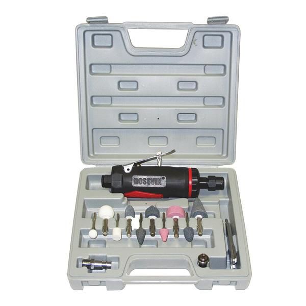 АТ 7033 ВК-1 Пневмодрель 20 000 об/мин с набором насадок кейсе AT.7.BK.