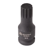 Торцевая насадка 1/2, SPLINE, M18 для болта задней ступицы VAG МАСТАК 100-42018