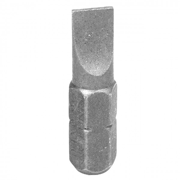 Вставка (бита) торцевая 1/4, Slotted, 6х1,0 мм, 25 мм KING TONY 102506S1