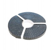 Груза адгезивные FE-071B 12×5 гр (Синий скотч) (Черная эмаль) (Катушка 100 шт.)