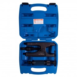 Съемник шаровых опор грузовиков гидравлический, 12 т, зев 36 мм, 3 предмета KING TONY 9HBE81