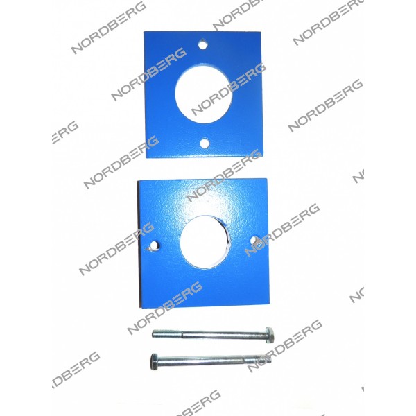 NORDBERG ЗАПЧАСТЬ КОМПЛЕКТ ПЛАСТИН крепления цилиндра для N3612F N3612F#MOUNT-PLATES