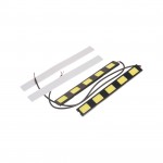 Дневные ходовые огни DAY LIGHT COB 150х18мм плоские (2шт) MEGAPOWER OLD M-25693