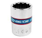 Головка торцевая стандартная двенадцатигранная 1/4, 13 мм KING TONY 233013M