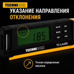 Уровень-угломер электронный с магнитом  450 мм TECHNICOM TC-LA450