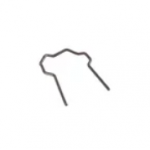 Скобы волнообразного типа для ремонта пластиковых деталей 0.8 мм. Упаковка 100 шт WDK-620120-1