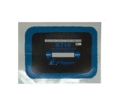 CLIPPER НАБОР ЗАПЛАТ K710 кордовых для боковых порезов, 50*76мм (1 слой корда), синий адгезивный слой (10шт.)