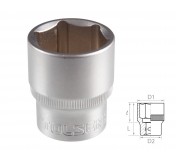 Головка торцевая стандартная шестигранная 1/2, 23 мм TOLSEN TT16523