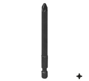 Вставка (бита) торцевая 1/4, Pozidriv, PZ2, 90 мм, для шуруповерта KING TONY 719002Z