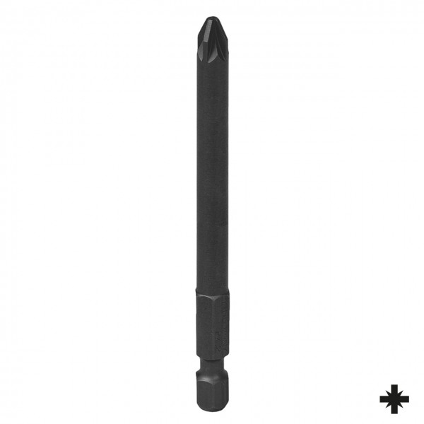 Вставка (бита) торцевая 1/4, Pozidriv, PZ2, 90 мм, для шуруповерта KING TONY 719002Z