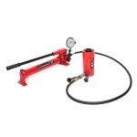 Гидравлический цилиндр (домкрат) с полым штоком, однополостной 20 т, ход 100 мм HRH-CY06020100