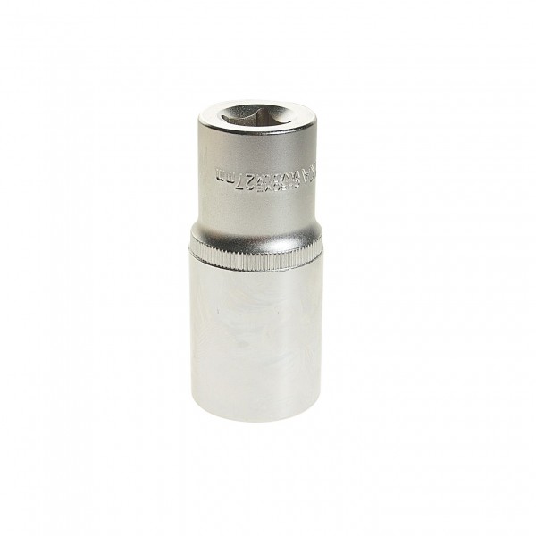 Головка торцевая 27мм 1/2" 6-гранная глубокая L=80мм ЭВРИКА   1/81 ER-91520