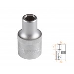 Головка торцевая стандартная шестигранная 1/2, 8 мм AFFIX AF00040008