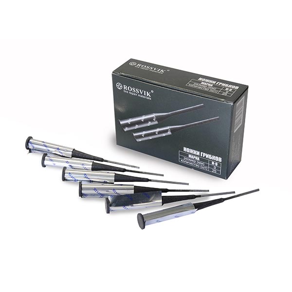 Ножки грибков N-9, (с уст. проволокой) 25 шт. N.9.25.