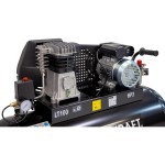 Масляный поршневой компрессор с ременным приводом:400 л/мин, 9 бар, ресивер 100 л WDK-91040