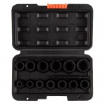 Набор торцевых головок для поврежденных гаек и болтов, 1/4-3/4, кейс, 14 предметов AFFIX AF10930014C