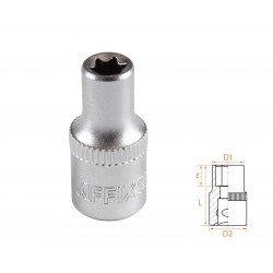 Головка торцевая TORX Е-стандарт 1/4, E6 AFFIX AF00023006