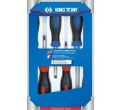 Набор отверток, 6 предметов KING TONY 31116MR01