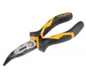 Пассатижи тонконосые GRIPro, 160 мм, загнутые TOLSEN TT10023