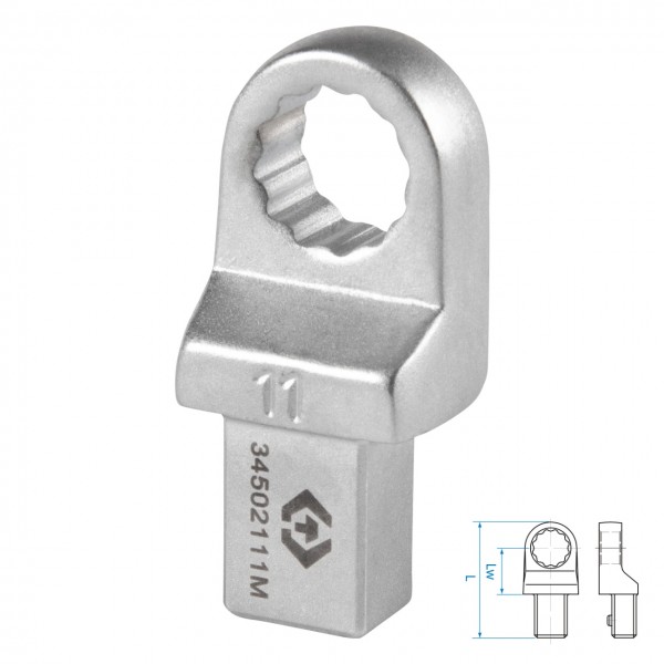 Насадка накидная серии FIT, 11 мм, 9х12 мм KING TONY 34502111M