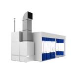 WDK410M Пост подготовки с диагональным потоком воздуха WDK-410M