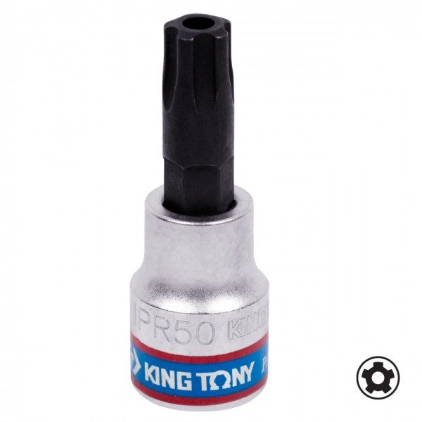 Насадка (бита) торцевая 3/8, Torx plus, IPR50, L = 50 мм KING TONY 302D50