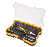 Набор вставок (бит) 1/4, PH, PZ, Hex, Torx, Slotted, 56 предметов TOLSEN TT20187