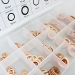 Набор медных шайб, 15 типоразмеров, 150 шт WDK-214067