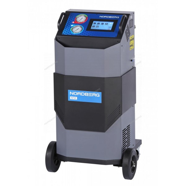 Установка автомат для заправки кондиционеров автобусов с ручным впрыском масла NORDBERG NF39