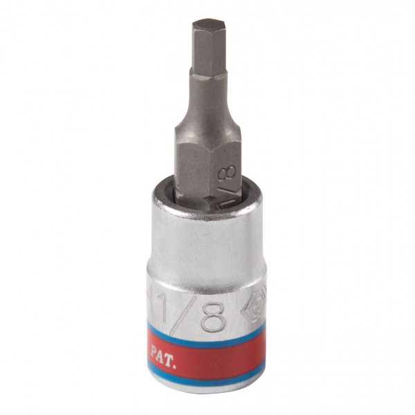 Насадка (бита) торцевая 1/4, Hex, 1/8, L = 37 мм KING TONY 203504S