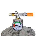 Установка для откачки или слива масла с предкамерой, бак 65 л WDK-89380