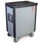 Тележка инструментальная, 2 ящика и отсек с полкой WDK-703