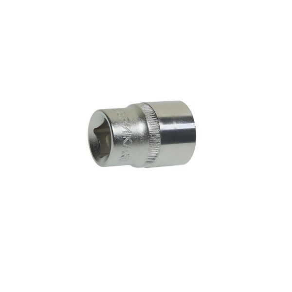 Головка торцевая 21мм 1/2" 12-гранная L=40мм ЭВРИКА  /1/15 ER-91314-12