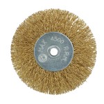 Щетки по металлу для дрели/шуруповерта, набор 5 шт., латунированная сталь OPTIMUS-BR110