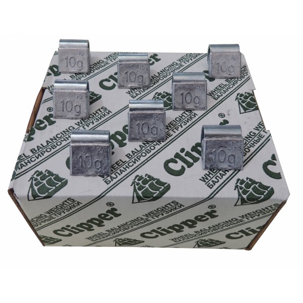 CLIPPER ГРУЗИК  балансировочный для литого диска 10гр. (набор 100шт.) 0310